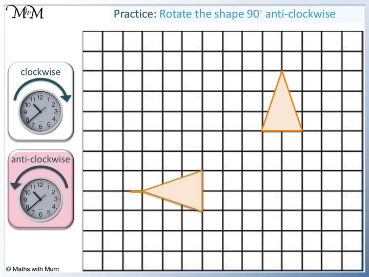 270 Degree Angle Clockwise