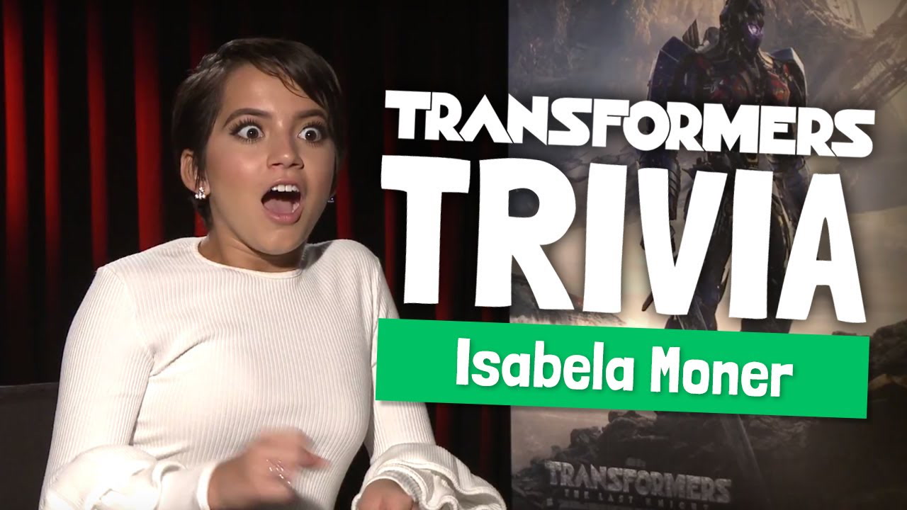 Isabela Moner (Izabella in Transformers The Last Knight) plays Transformers Triva! Fun Kids