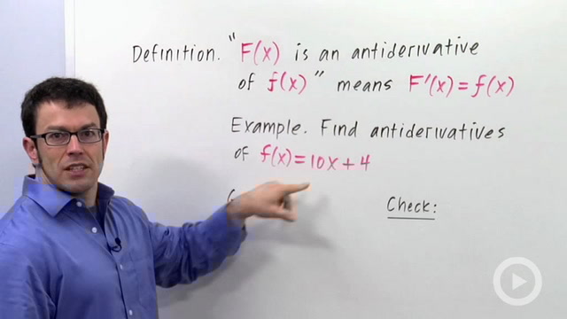 antiderivative Homework Help Videos Brightstorm