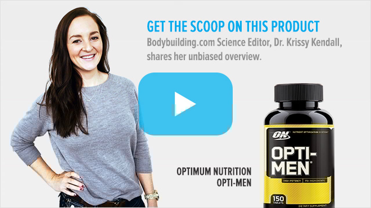 Optimum Nutrition Opti Men Multivitamins Review Bodybuilding Runners