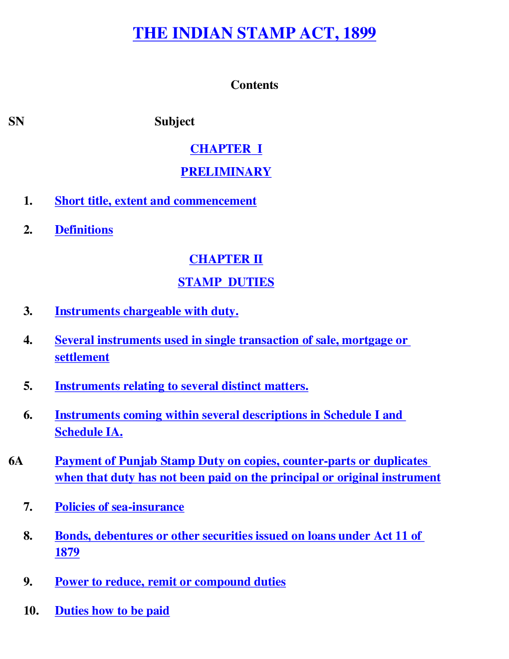 Download The Indian Stamp Act 1899 CS Notes PDF Online 2022