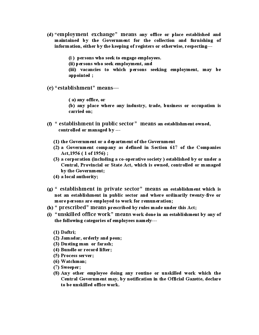 Download Employment Notification of Vacancies Act