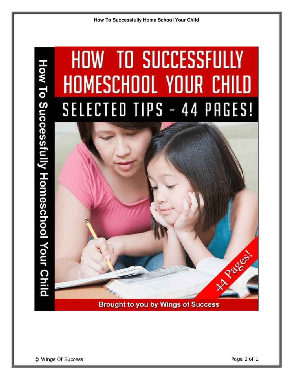Download How To Successfully Home School Your Child eBook PDF Online 2022