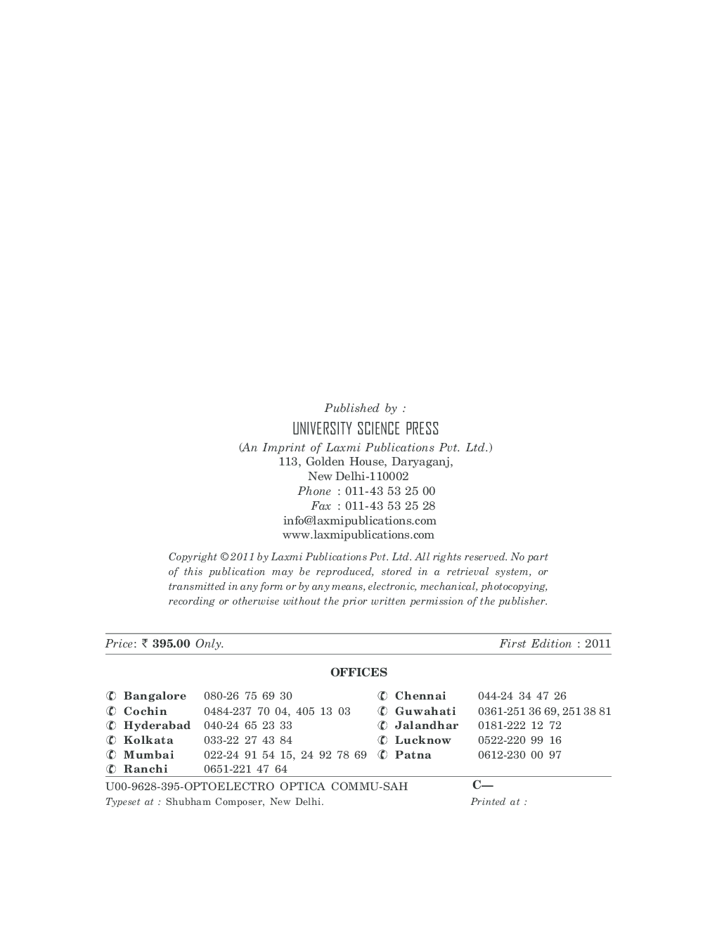 Download Optoelectronics and Optical Communication by Arijit Saha