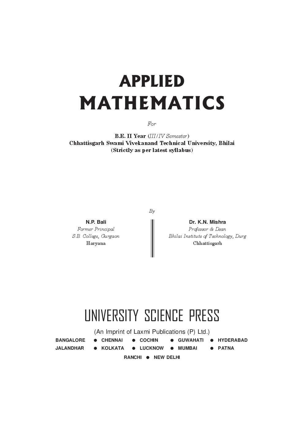 Download Applied MathematicsIII and IV PDF Online 2020