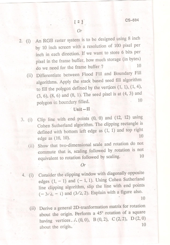 RGPV Question Papers PDF