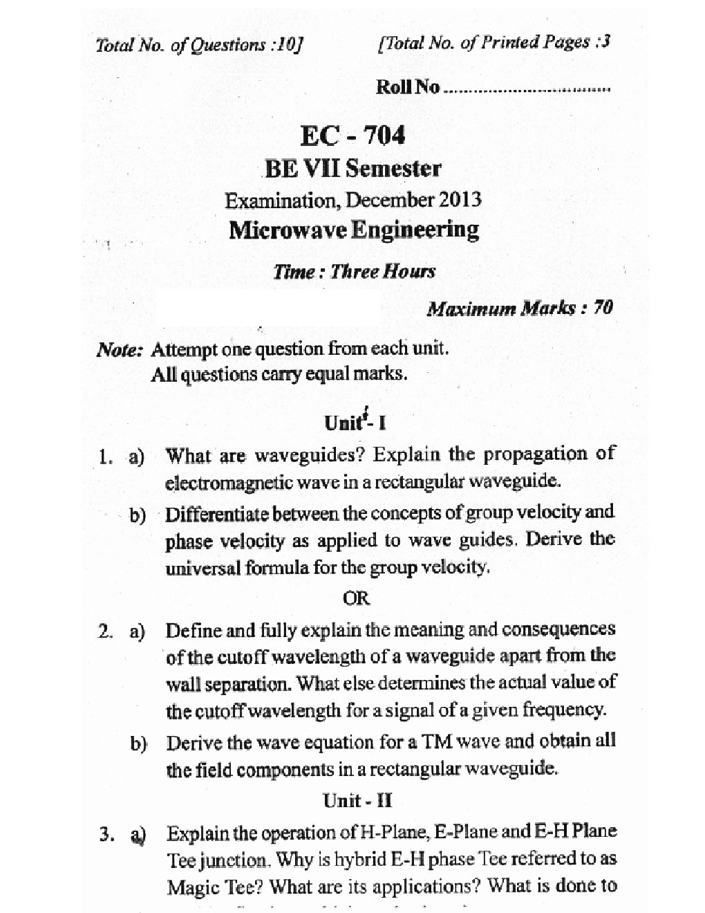 RGPV Questions Papers (Sample Papers) Download @ rgpv.ac.in