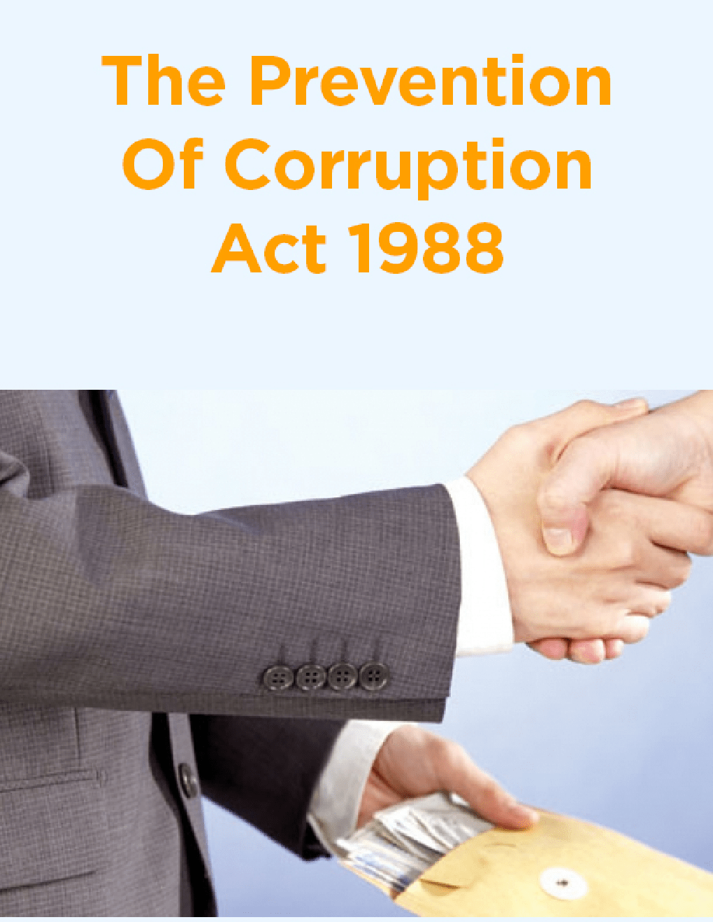 Download The Prevention Of Corruption Act 1988 PDF Online 2020