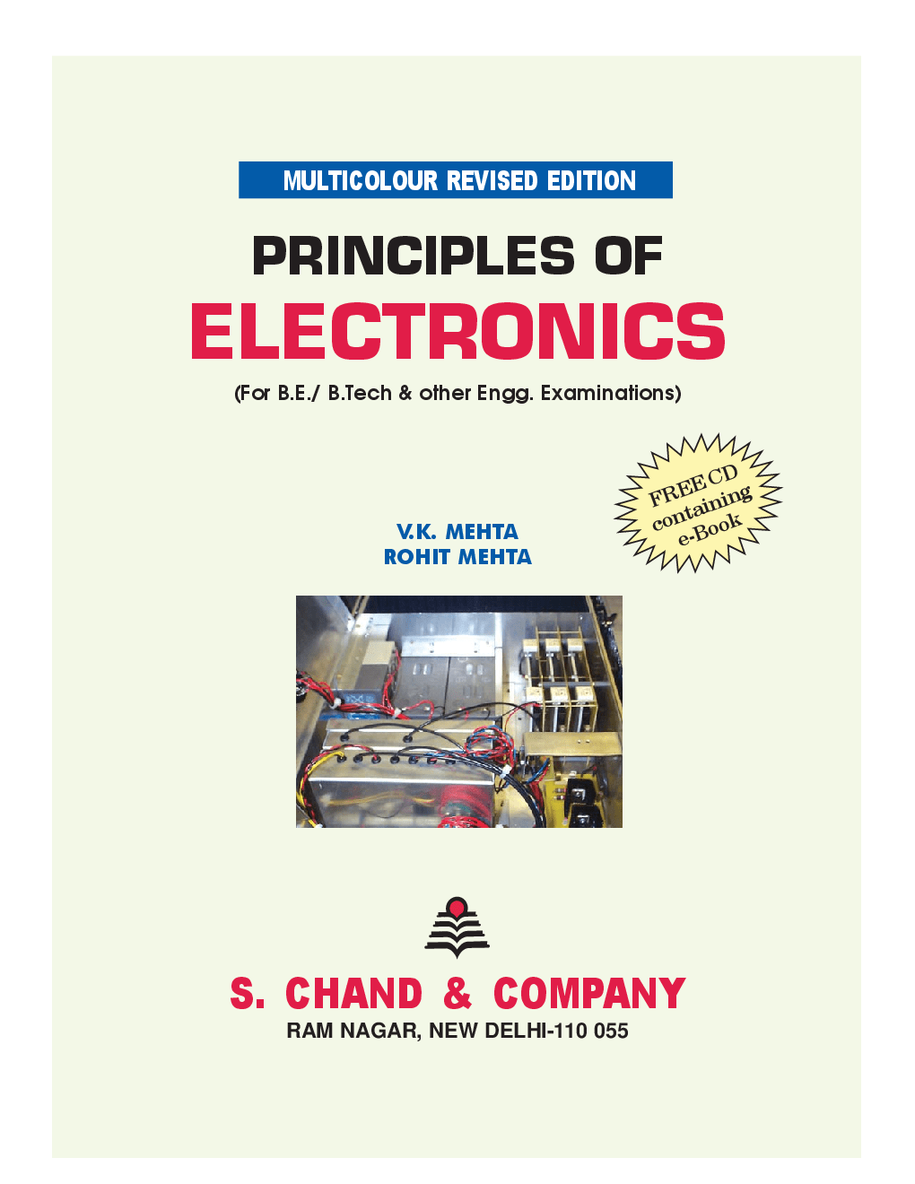 Download Principles of Electronics 2022 PDF Online By V K Mehta