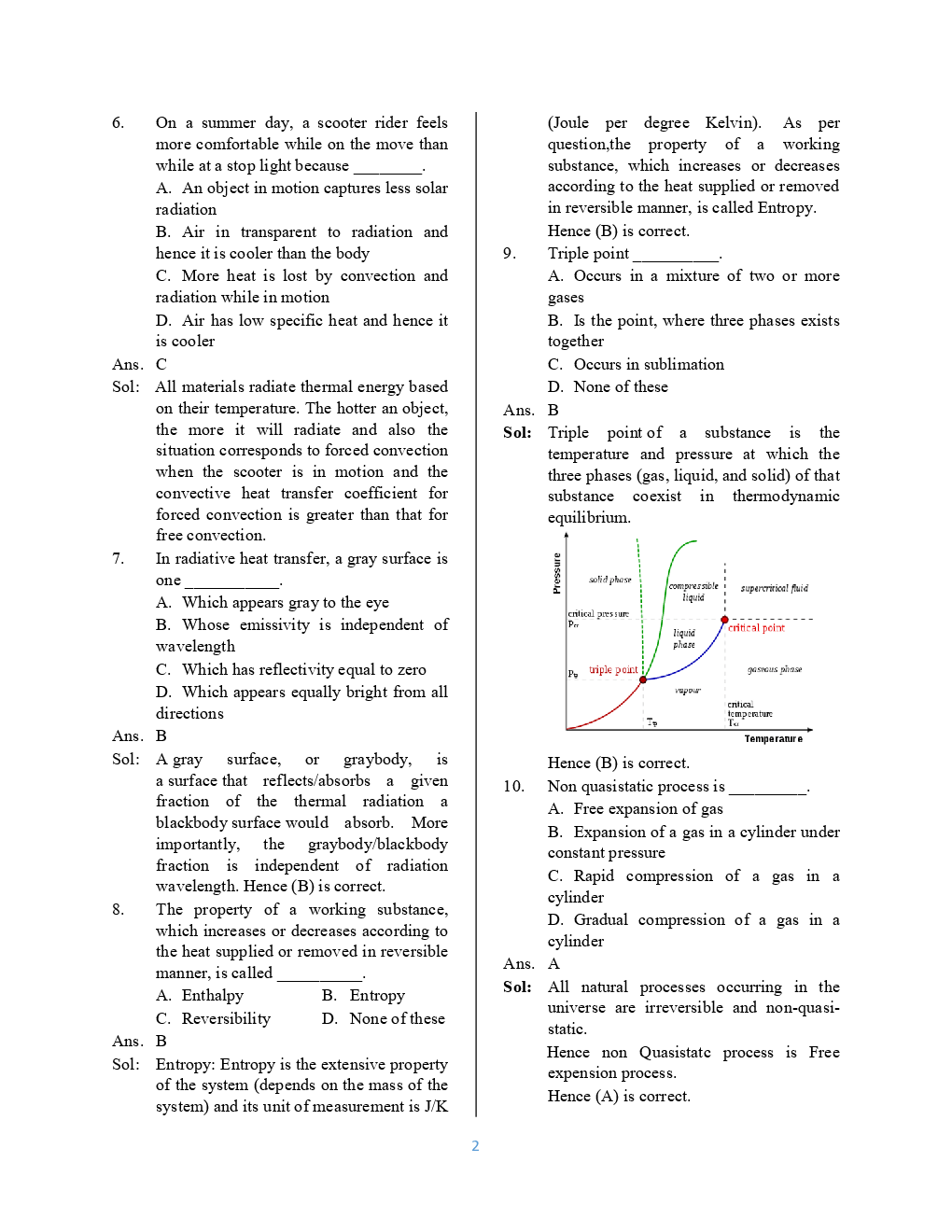Download SSC JE Mechnical Previous Year Question Paper With Solution