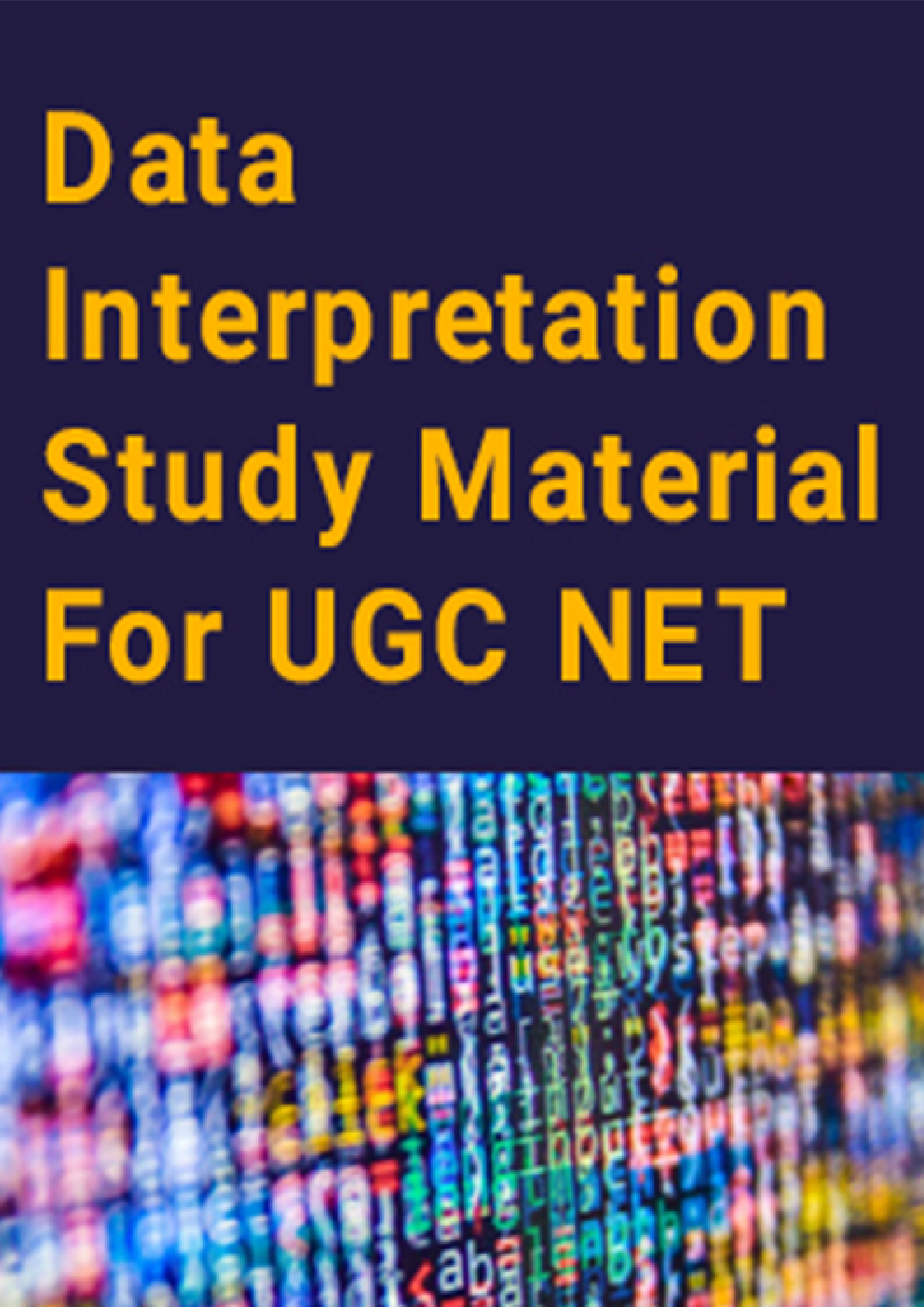 Download UGC NET Data Interpretation Study Material PDF Online