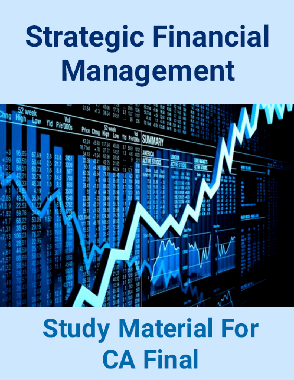 Download Strategic Financial Management Study Material For CA Final PDF