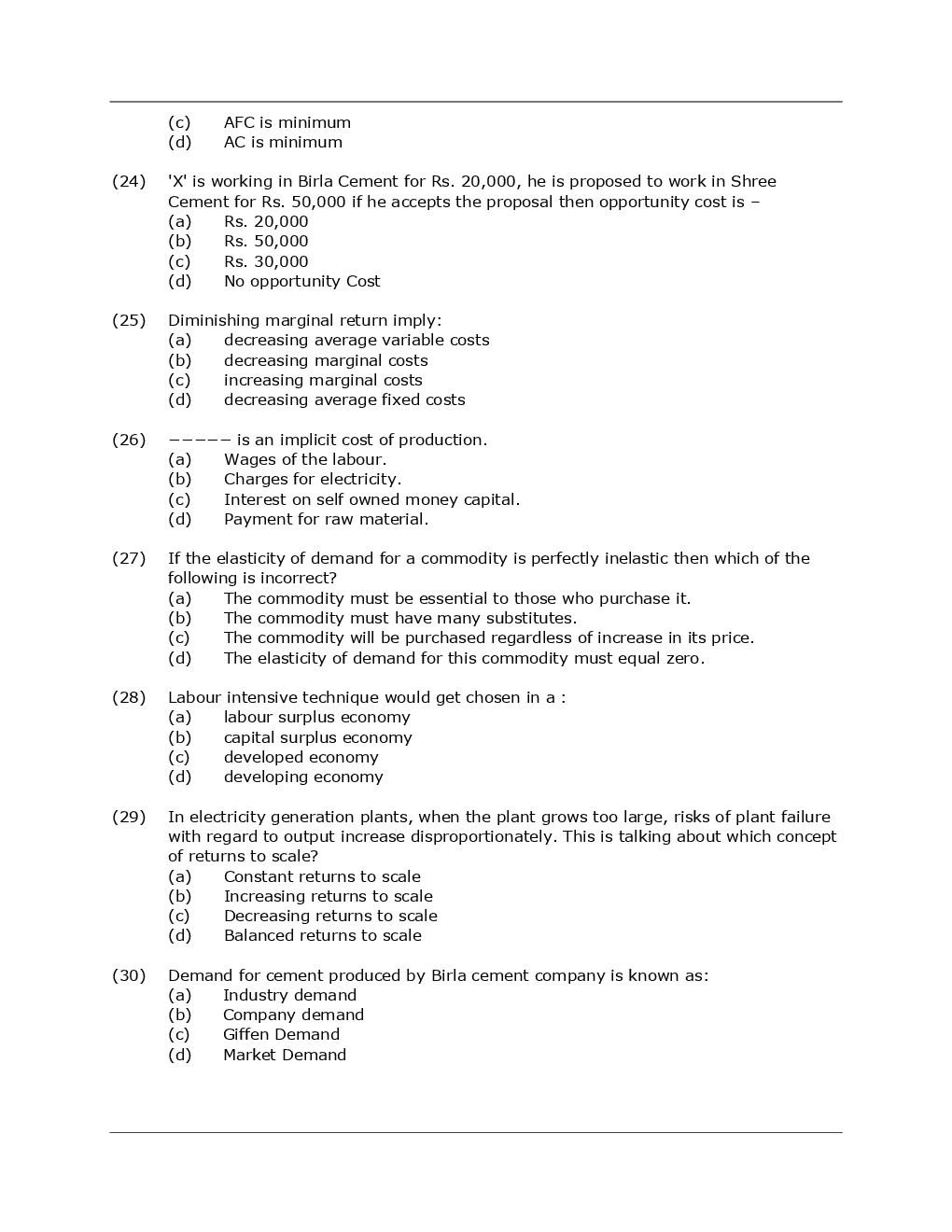 Download CA Foundation Economics And Business And Commercial Knowledge