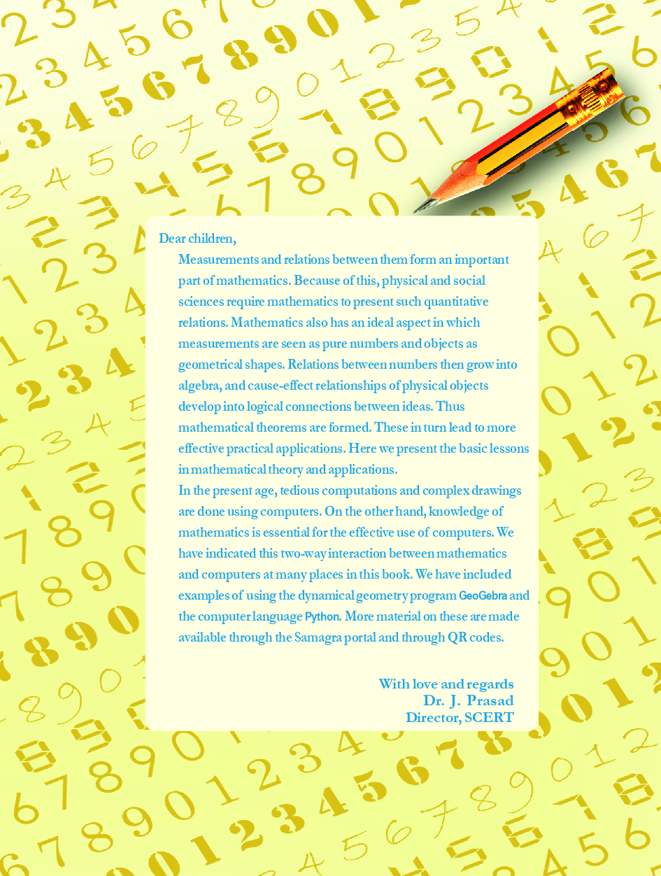 Course on Mathematics & Mental Ability Through SCERT Text.