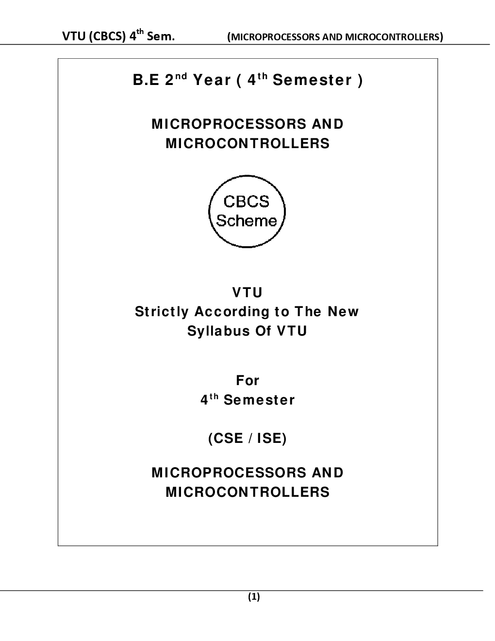 vtu 4th sem cse microprocessors notes 10cs45 VDOCUMENT
