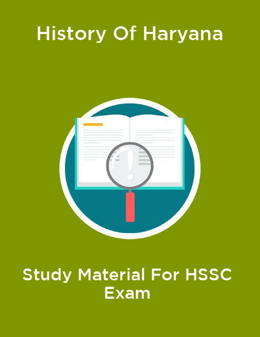 Download HSSC Exam History Of Haryana Study Material PDF Online2020