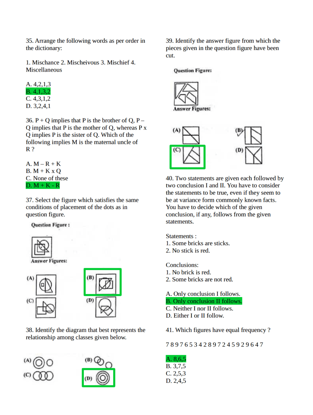 SSC CHSL Tier 2 Previous Year Question Paper SSC CHSL.