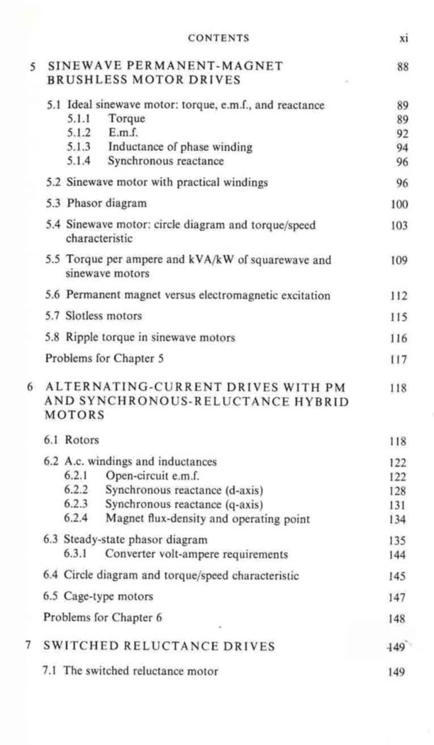 Free Download Brushless Permanent And Reluctance Motor Drives by