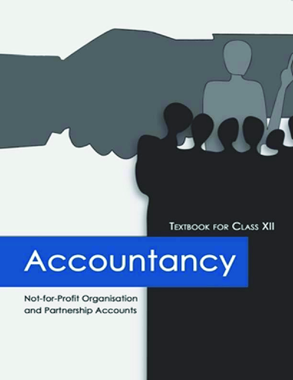 Free Download NCERT Class 12 Accountancy Textbook PDF Online 2020