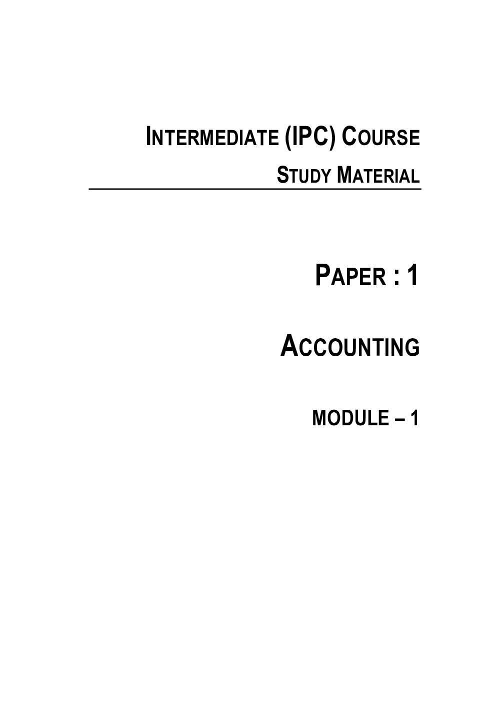 Download CA Intermediate Accounting Study Notes PDF Online