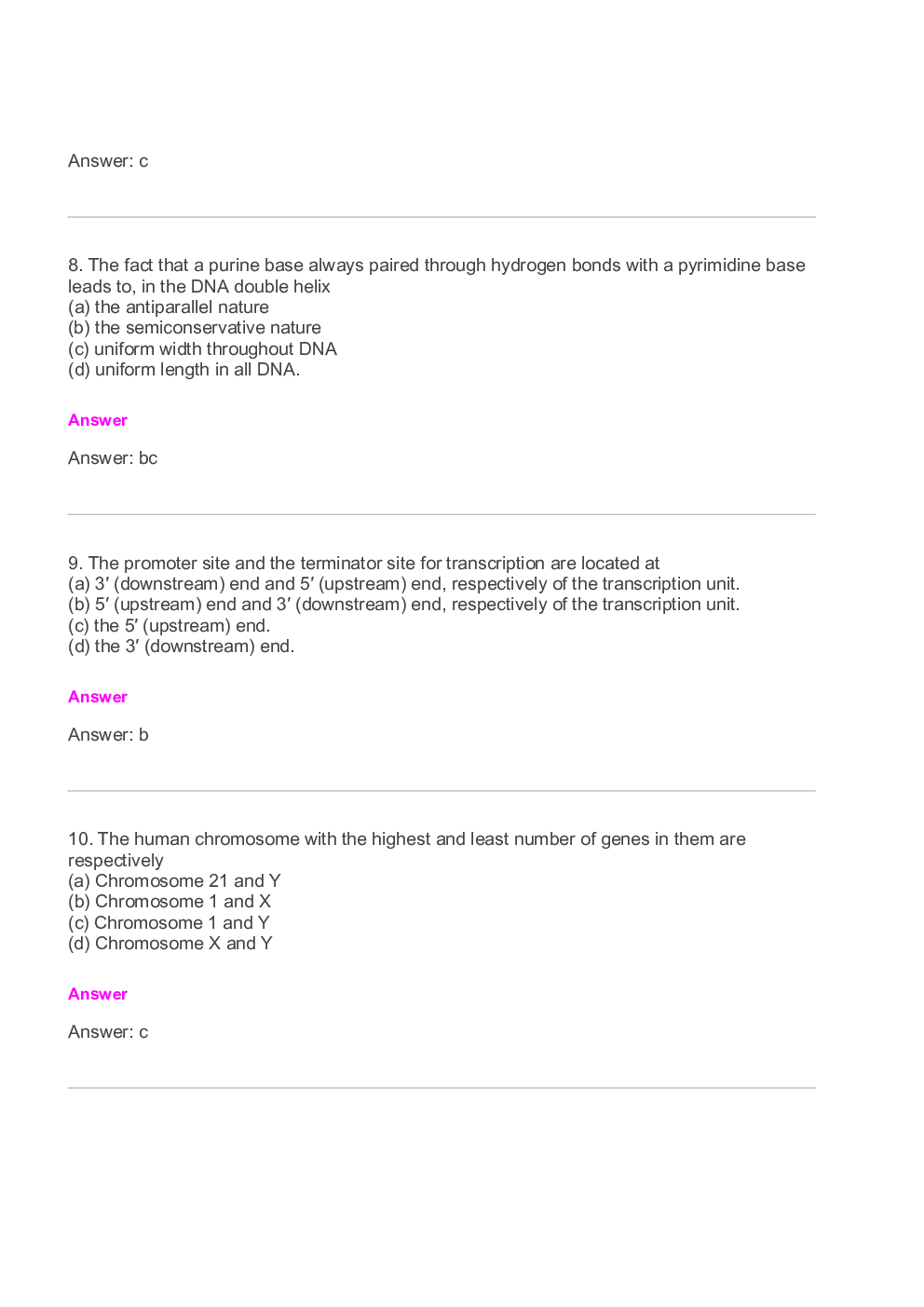 Download CBSE Board Class12 Biology Chapter 6 Molecular Basis of