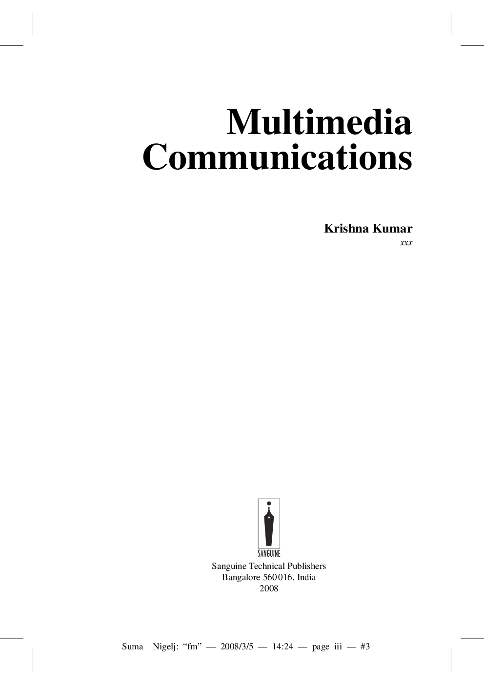 Download Multimedia Communications Textbook PDF Online 2022