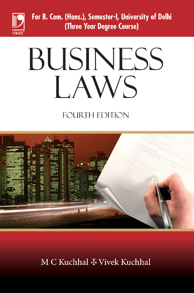 Download Business Laws PDF Online 2020 by M.C. Kuchhal And Vivek Kuchhal