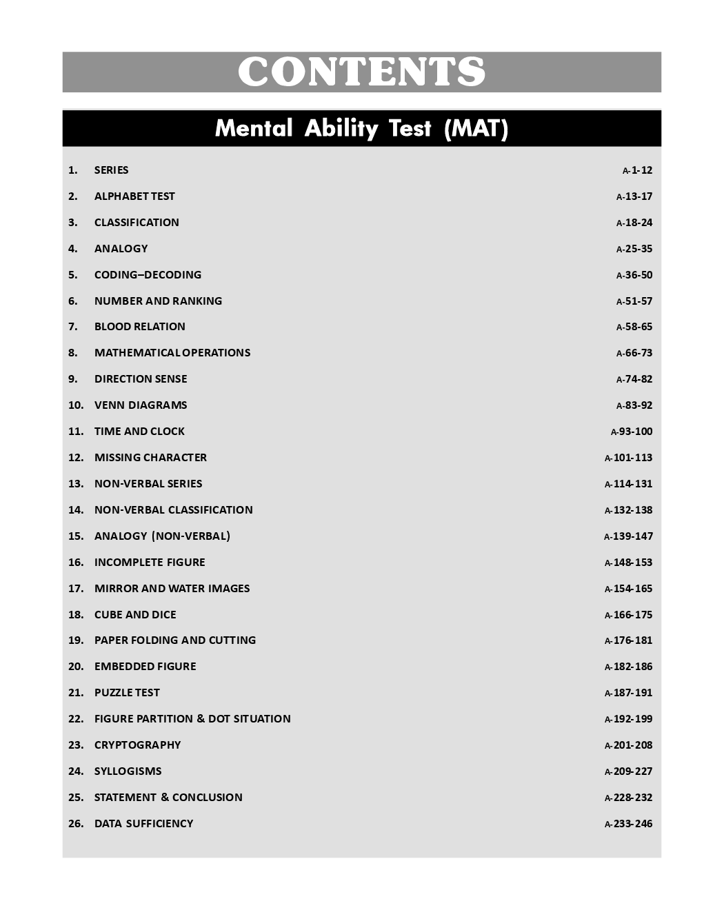 Download Disha Class 10 Mental Ability Book NTSE Stage 1 Exams PDF Online