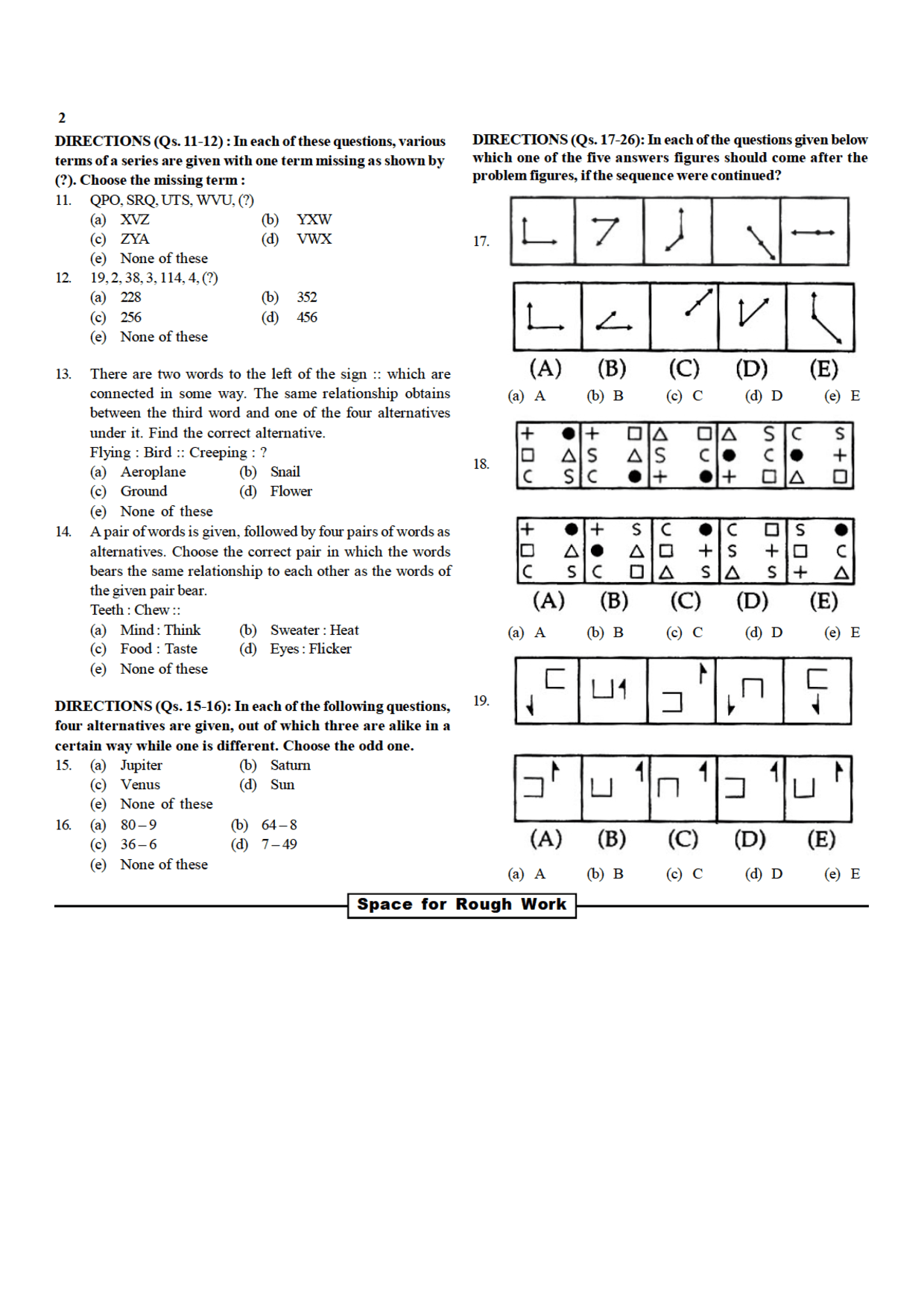 Download MAT Exam Mock Test1 With Solution PDF Online 2020 by Panel Of