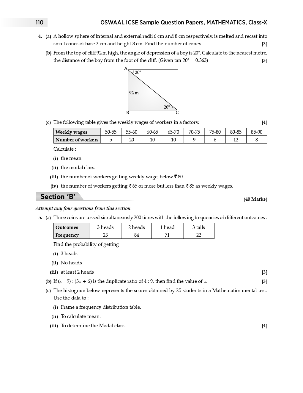 Download Oswaal ICSE Sample Question Papers 1 For CLass X