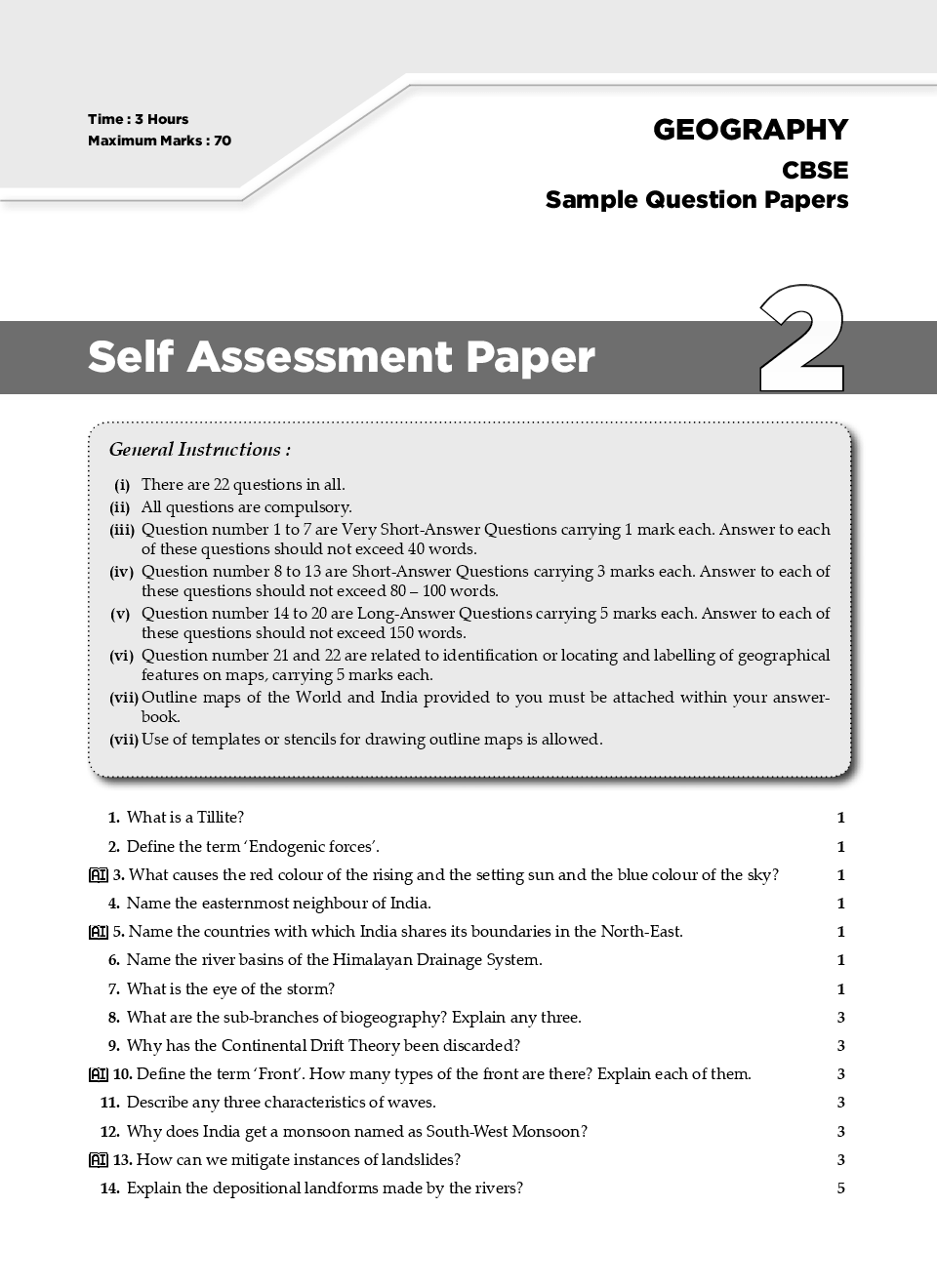 Grade 12 Geography Paper 2 (Exemplar) Mindset Learn