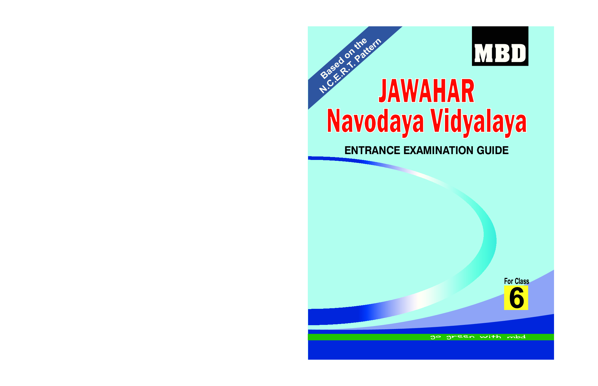 Download MBD Jawahar Navodaya Vidyalaya Entrance Examination Guide For