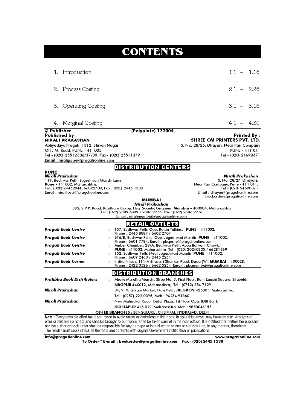 Download Cost Accounting For BBA First Semester PDF Online 2021