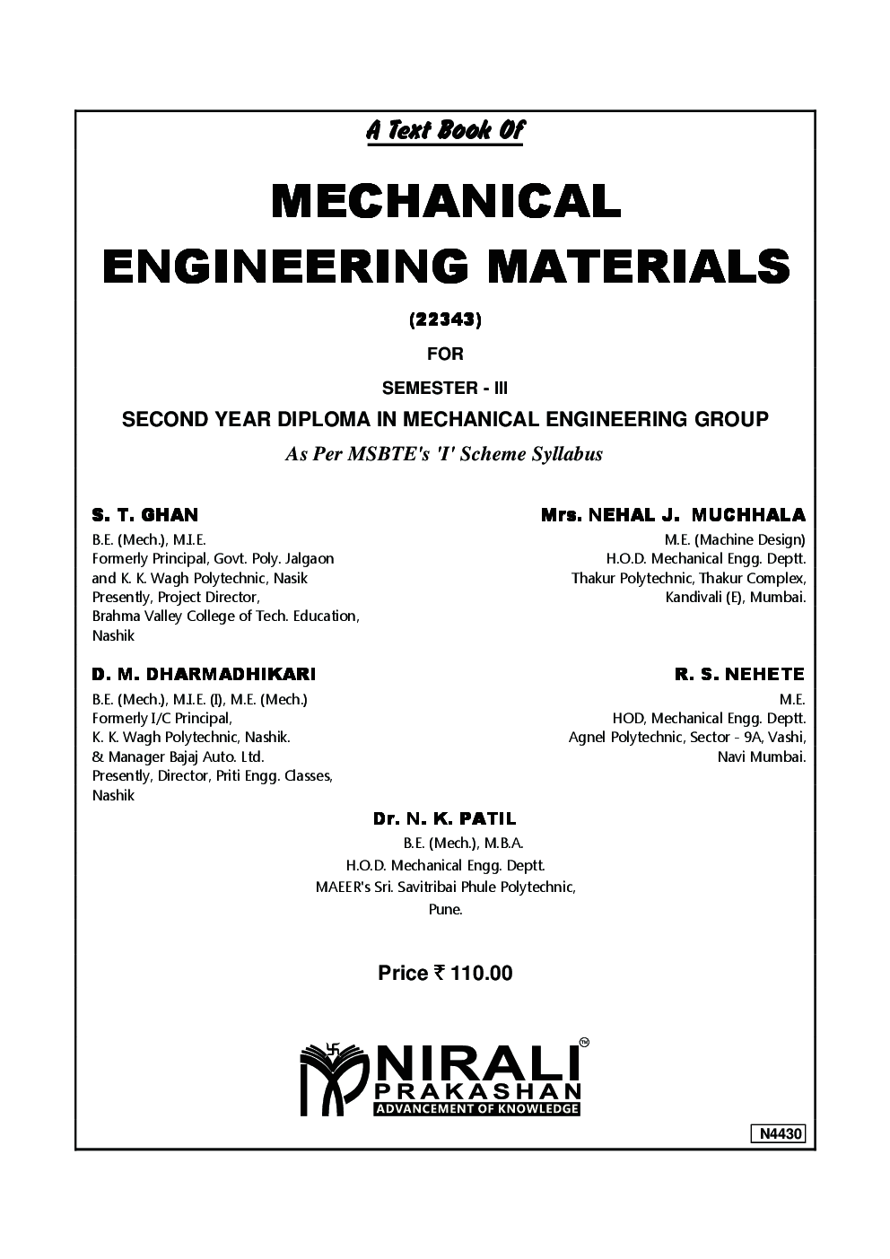 Download Mechanical Engineering Materials PDF Online 2020