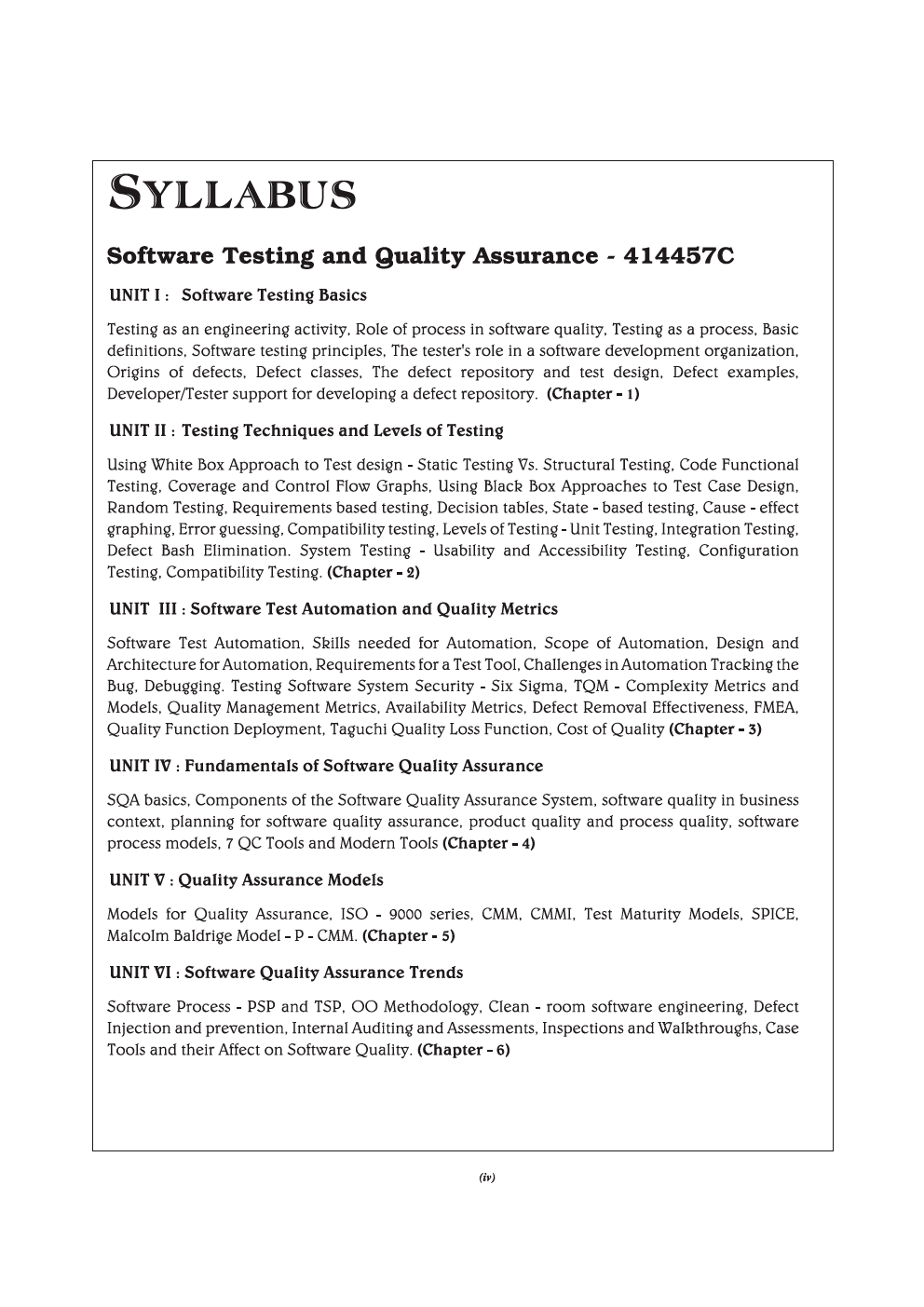 Software Quality Assurance: Tools and Techniques ResearchGate
