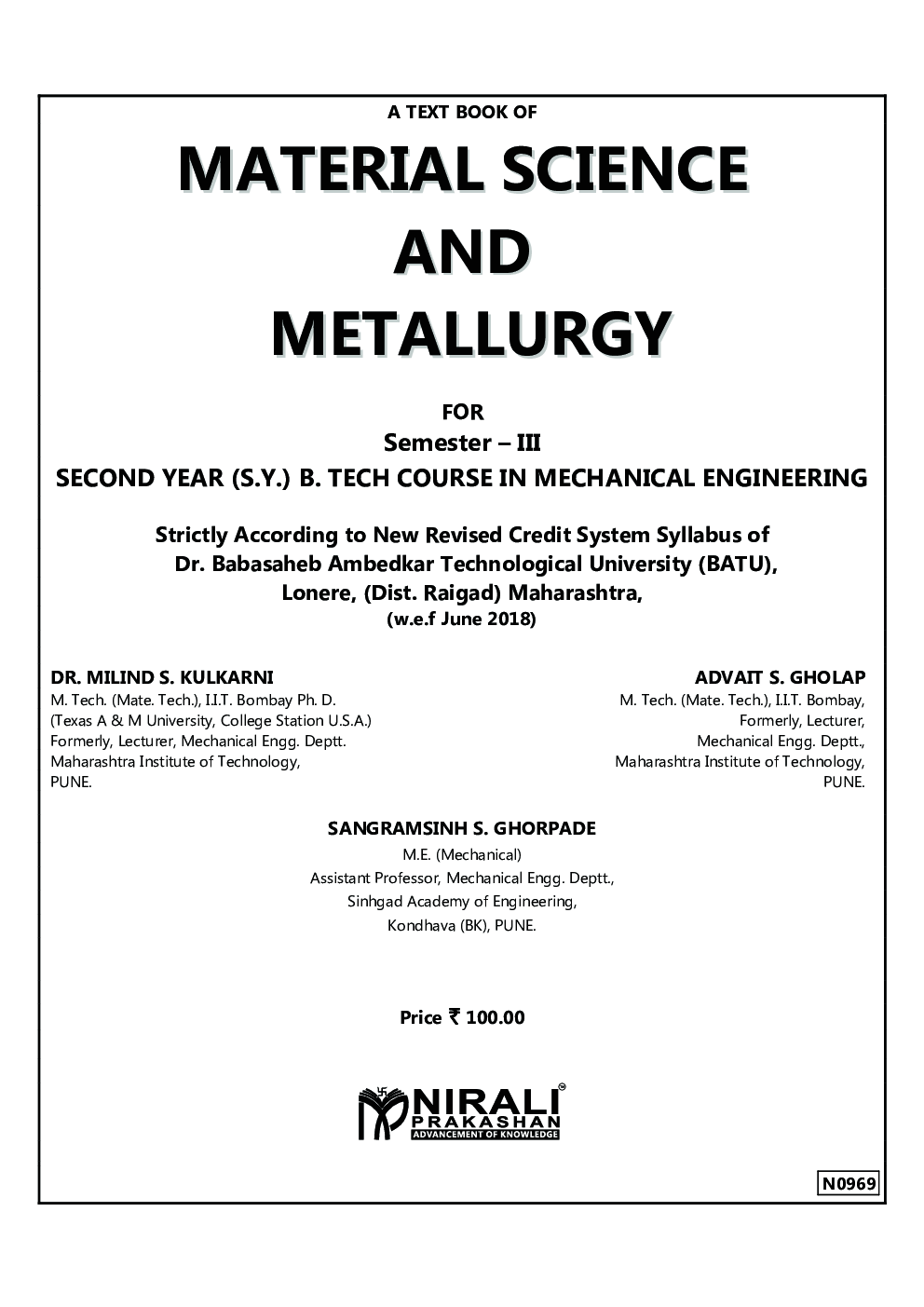 Download Material Science And Metallurgy PDF Online 2021