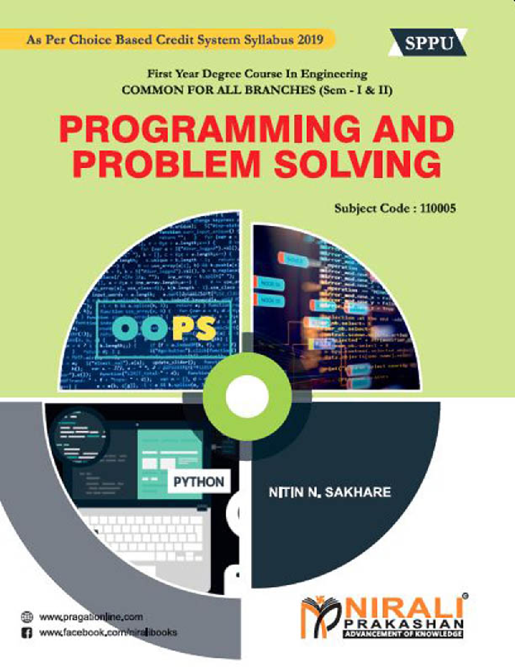 Download Programming And Problem Solving PDF Online by Nitin Sakhare