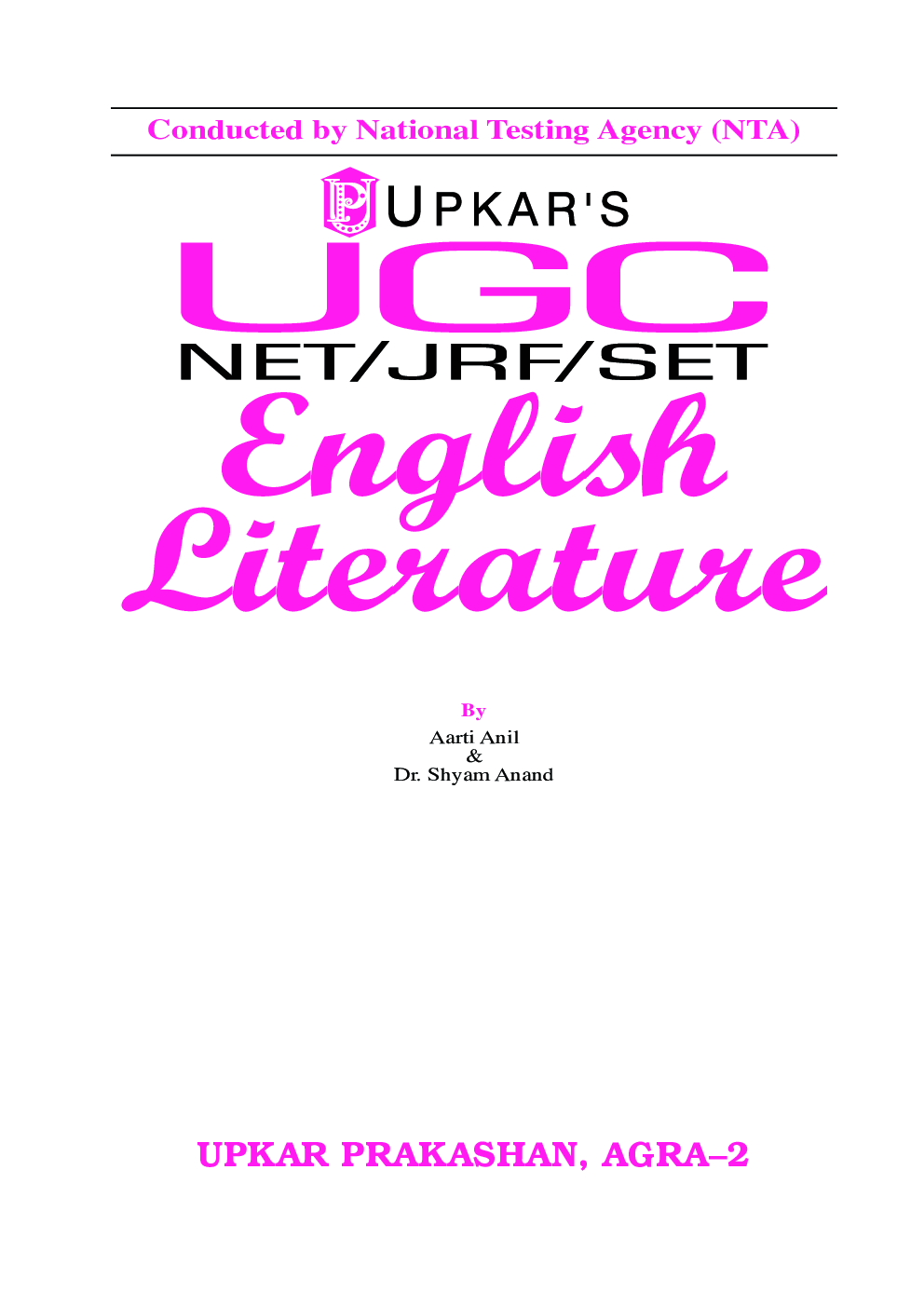 Download UGC NET /JRF / SET English Literature Paper2 PDF Online 2020