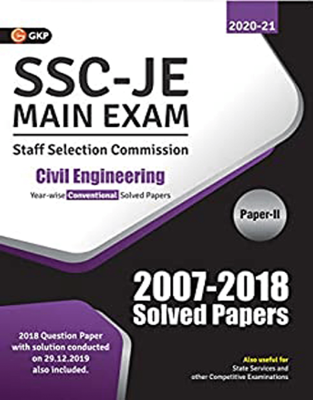 Download SSC JE Main Exam Civil Engineering Paper 2 Solved Papers PDF