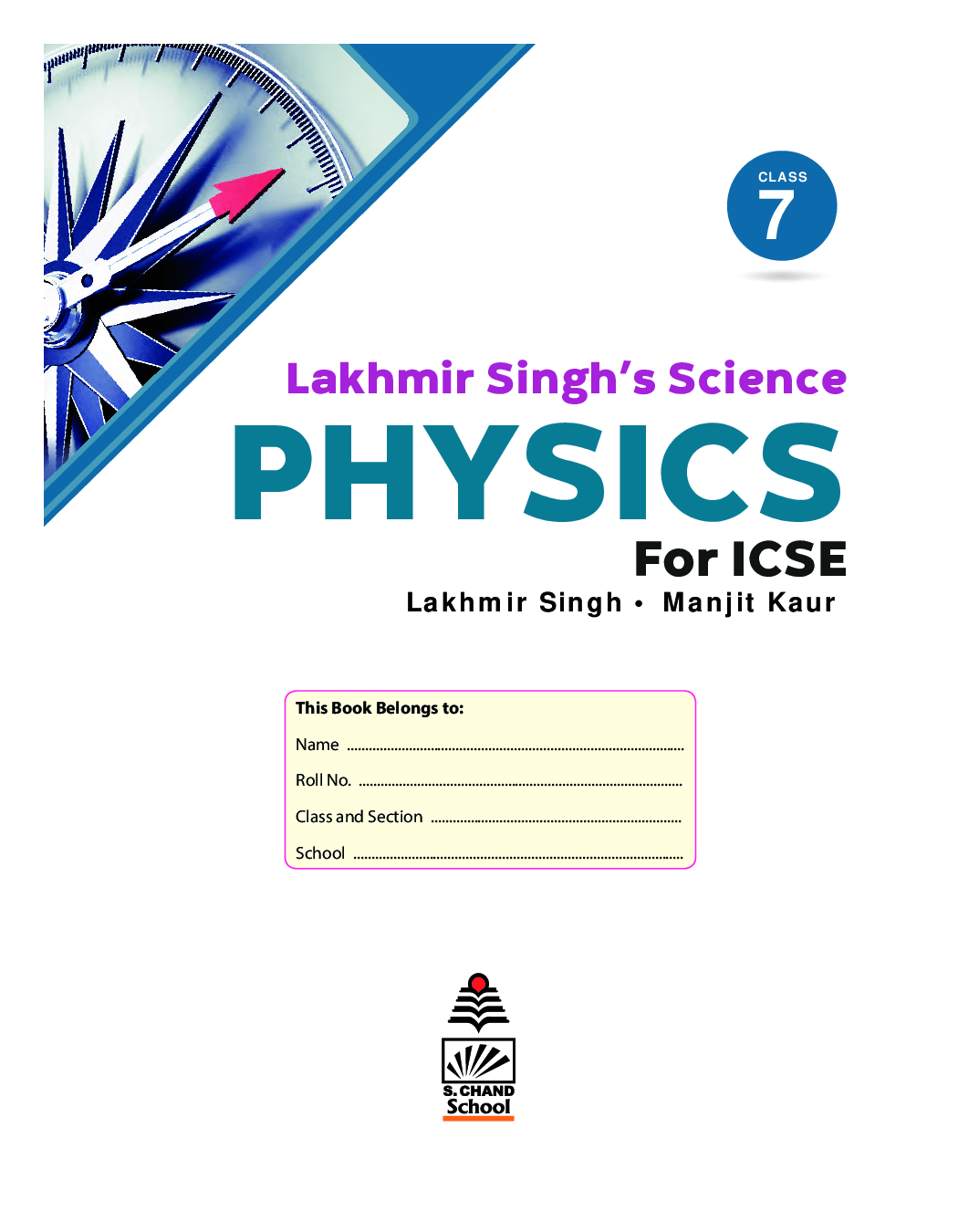 Download ICSE Class 7 Lakhmir Singh's Science Physics PDF Online 2020