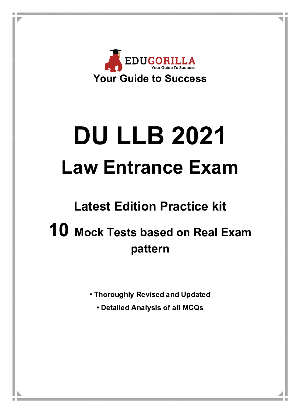 Download EduGorilla DU LLB 2021 Law Entrance Exam PDF Online by Rohit