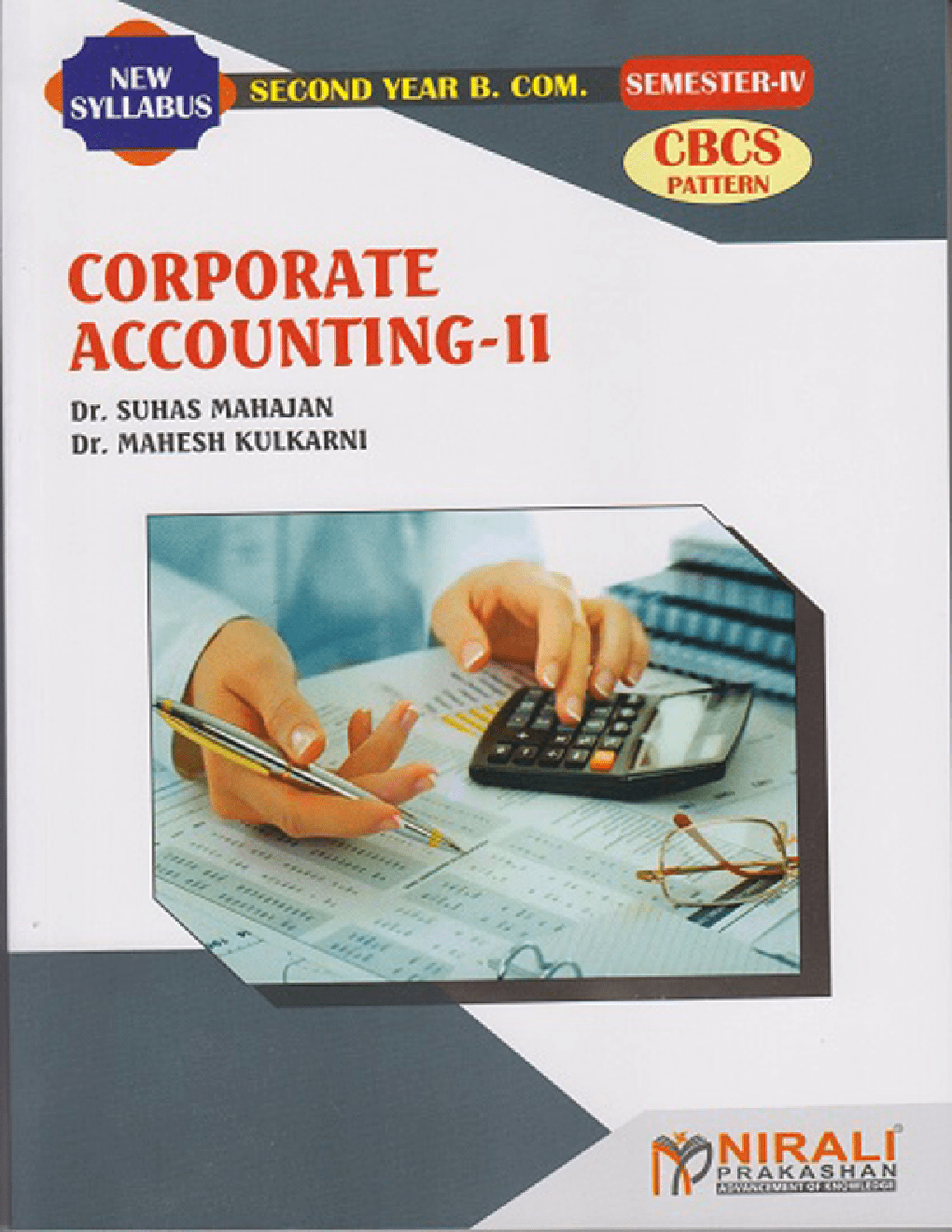 Download Corporate Accounting 2 2021 PDF Online by Dr Suhas Mahajan