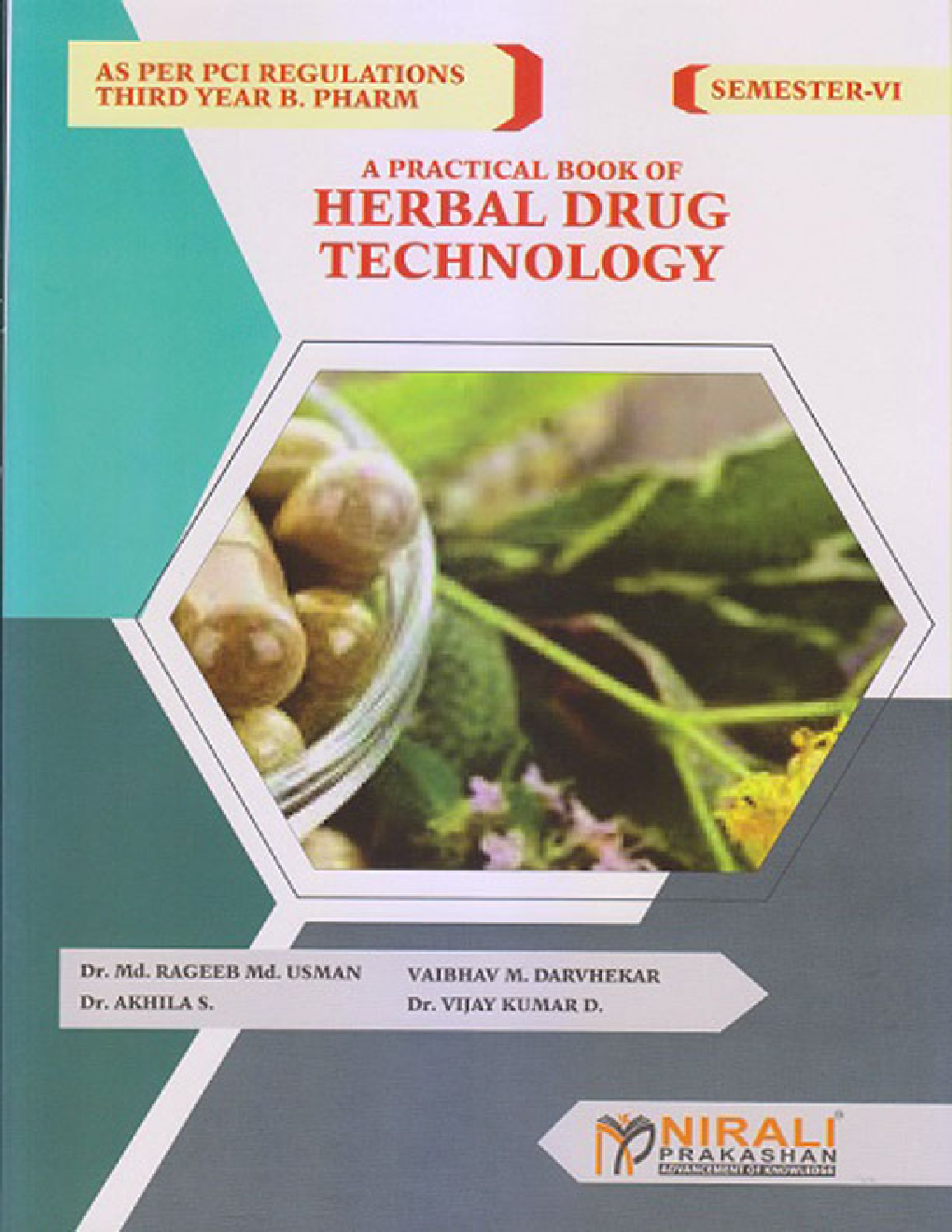 Download Herbal Drug Technology (Practical Book) PDF Online by Dr. Md