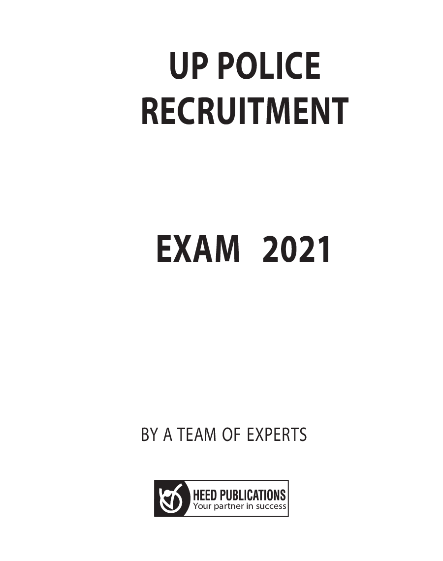 Download UP Police Recruitment 2021 Exam by Heed Editorial Board PDF
