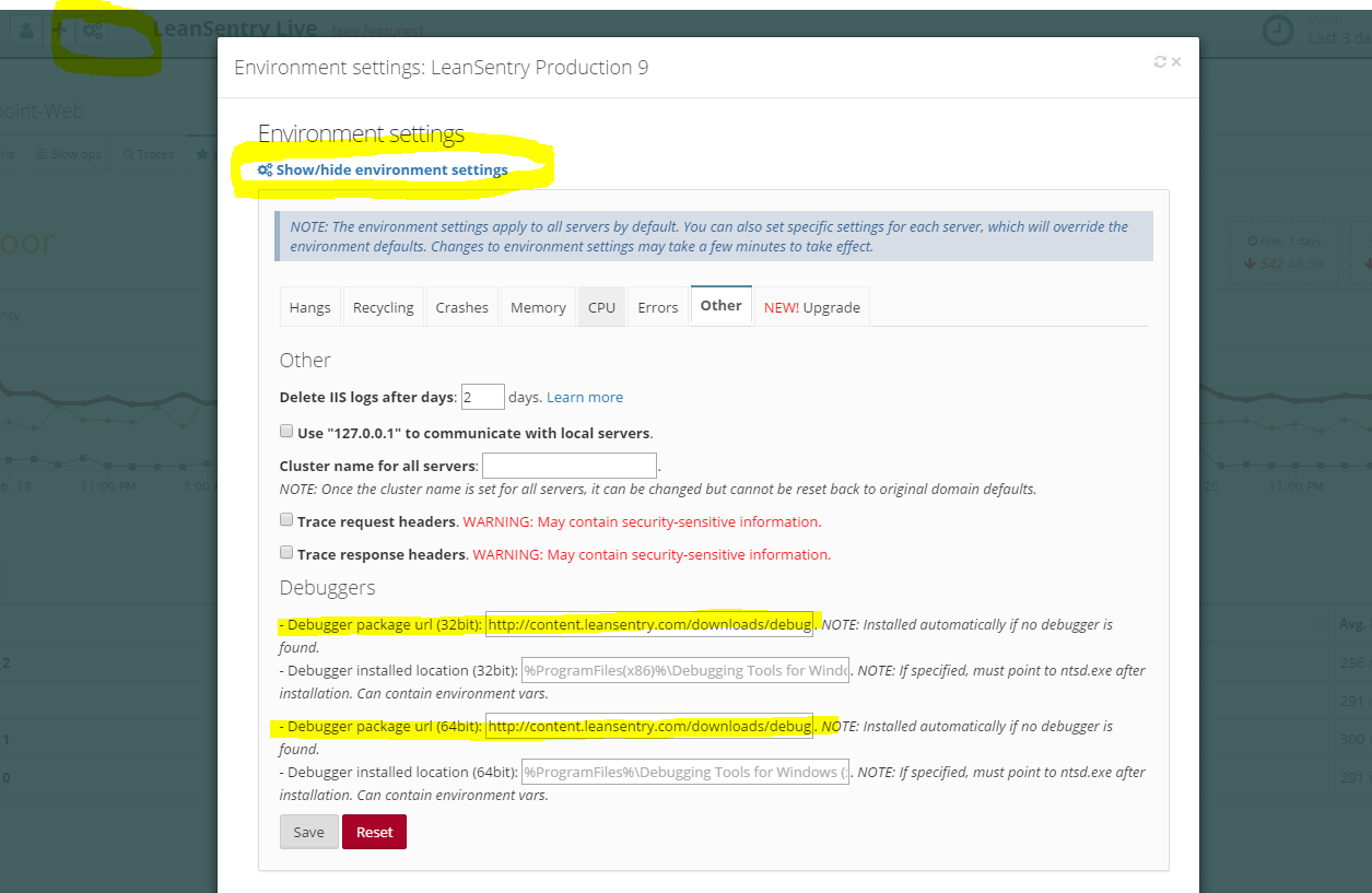 Installing Windows Debugging tools LeanSentry
