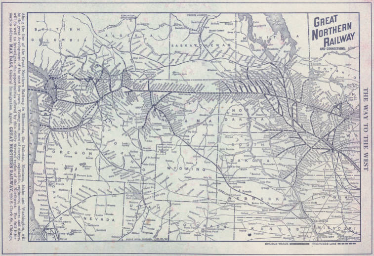 Great Northern Railroad Routes