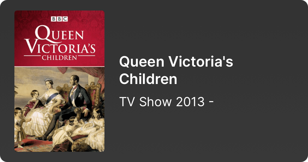 Queen Victoria's Children Likewise TV