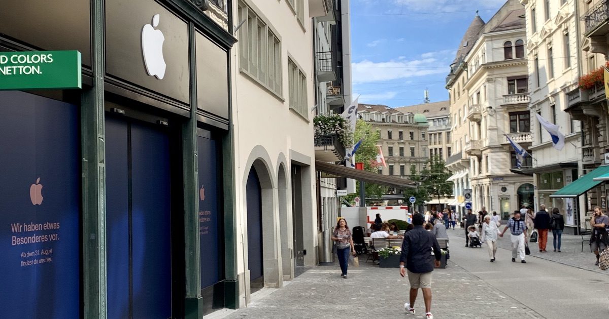 Bauplan Apple Store Rennweg wird grösser als Bahnhofstrasse