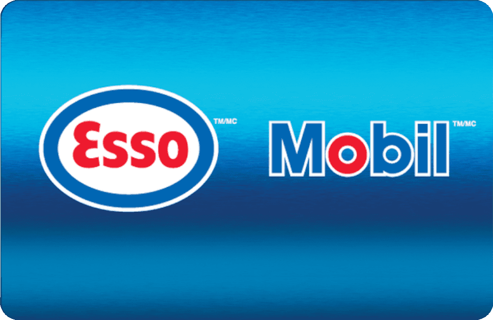 Esso™ And Mobil™ Gift Card Deal • Moola Cash Back Rewards App