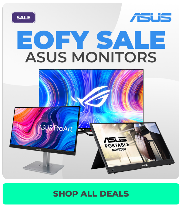 EOFY SALE on ASUS Monitors! Mwave Australia